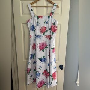 Draper James Floral Midi Dress, size 14